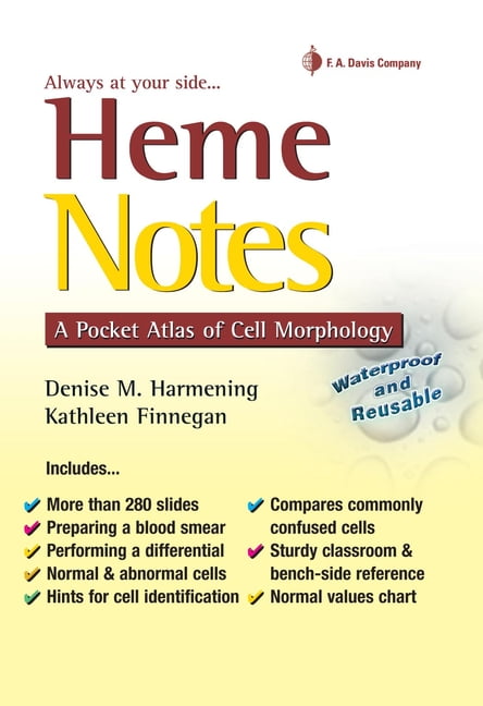 DENISE M HARMENING; KATHLEEN FINNEGAN Heme Notes: A Pocket Atlas of Cell Morphology (Other)