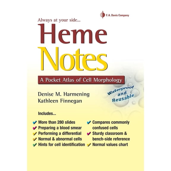 Heme Notes: A Pocket Atlas of Cell Morphology, (Spiral-Bound)