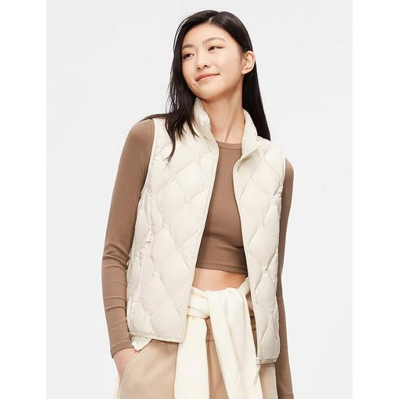 Hemeisi Lightweight Ergonomic Down Vest Thermal Insulated Outdoor Wear for Women