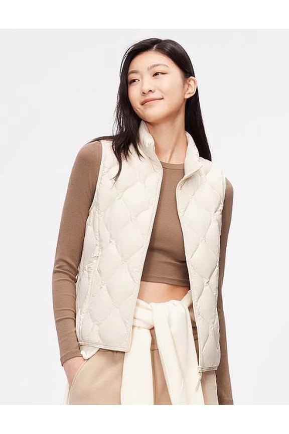 Hemeisi Lightweight Ergonomic Down Vest Thermal Insulated Outdoor Wear for Women