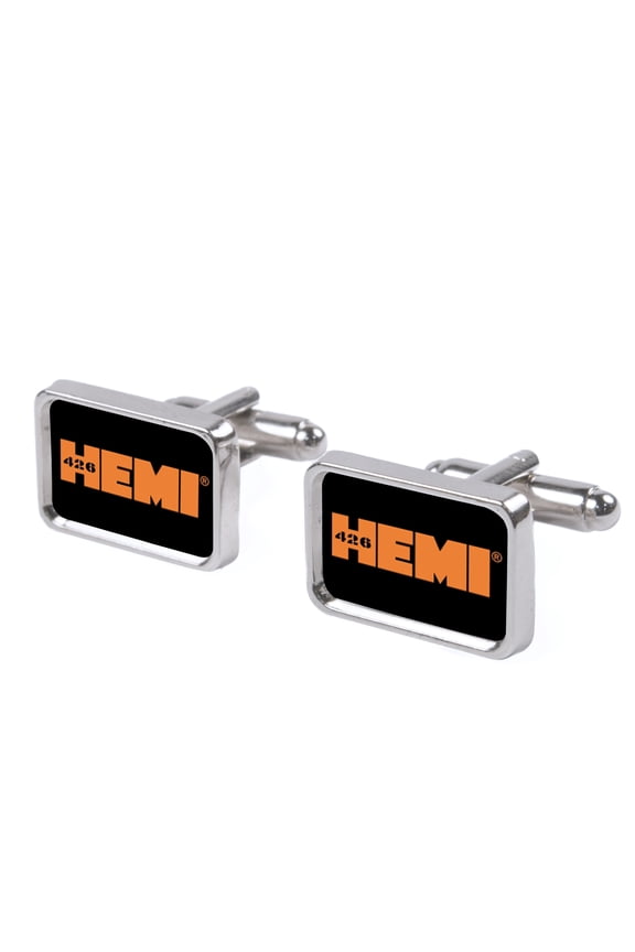 426 Logo Fcg Black Orange Cufflink Set One Size