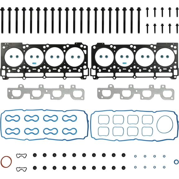 Hemi 6.4L Engine Head Gasket Set with Bolts Replacement for 2011-2016 Jeep Grand Cherokee, Chrysler 300, Dodge Challenger Charger