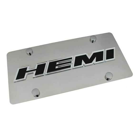 Hemi License Plate (Chrome)