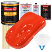 Hemi Orange Gallon Premium URETHANE BASECOAT CLEARCOAT Car Auto Paint FAST Kit