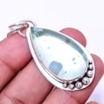 thumbnail image 1 of Hemimorphite - Vieille Montagne Designer 925 Sterling Silver Pendant 1.95" P31, 1 of 2