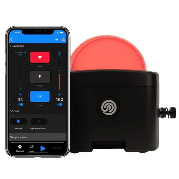 Hemisphere Battery Powered Wireless LED Effect Light