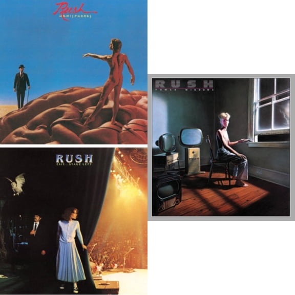 Hemispheres (180G) & Exit Stage Left (180G) & Power Windows (180G) [LP Vinyl Bundle]