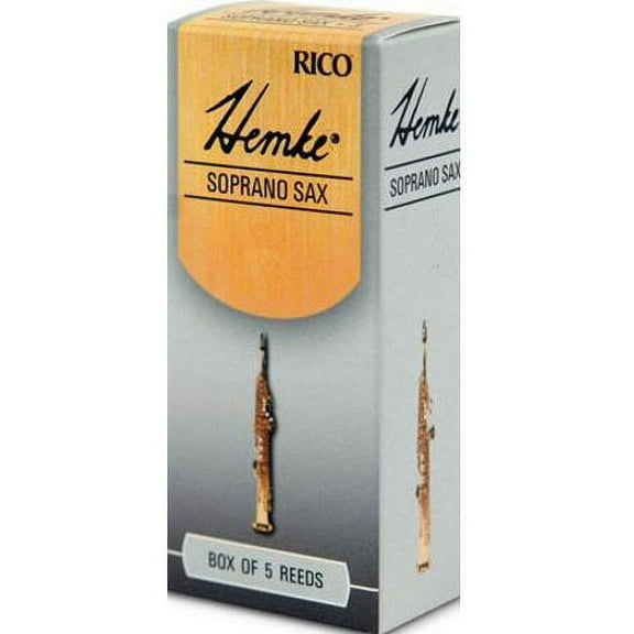 Hemke Soprano Saxophone Reeds, Strength 2.5, 5-pack