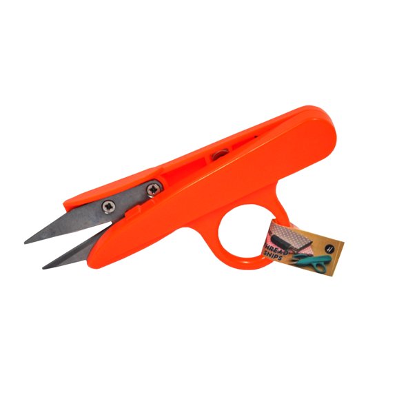Hemline 4.75 Inch Orange Thread Snips
