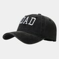 thumbnail image 1 of Hemlock Christmas Hat, Mom and Dad Hats Fathers Day Mom Dad Gifts Hat Embroidered Adjustable Baseball Caps Gift for Couples Parents, Black, 1 of 4