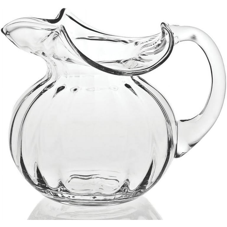 Mouth Blown Glass Pitcher 42 Oz Mouth Blown Glass Pitcher 42 Oz