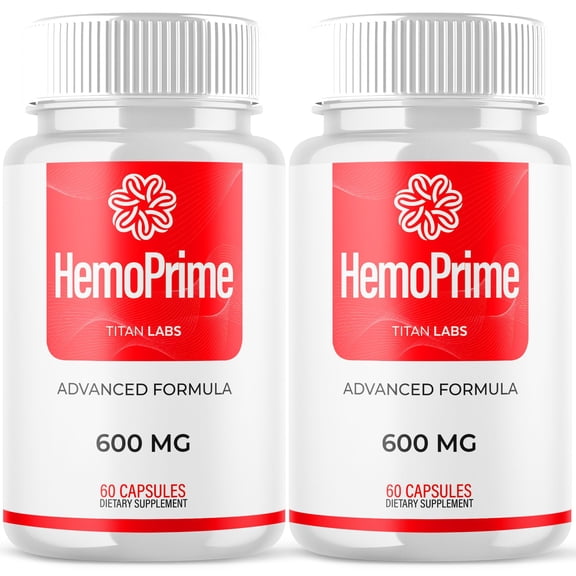 HemoPrime Advanced Formula Blood Support for Health and Wellness Hemo Prime 120 Capsules