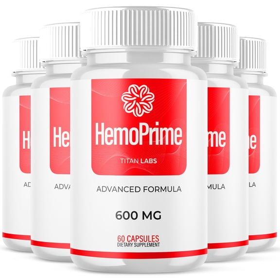 HemoPrime Advanced Formula Blood Support for Health and Wellness Hemo Prime 300 Capsules