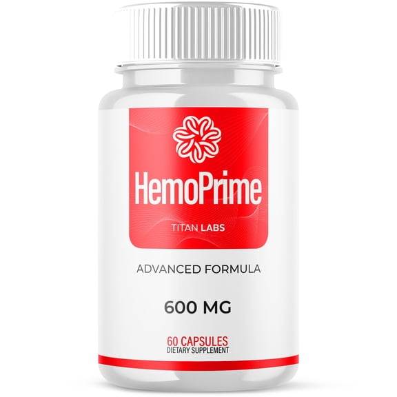 HemoPrime Advanced Formula Blood Support for Health and Wellness Hemo Prime 60 Capsules