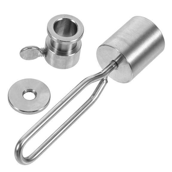 Hemobllo 1Set Stainless Steel Rotisserie Grill Weight Block Heavy Duty Counterbalance Accessory