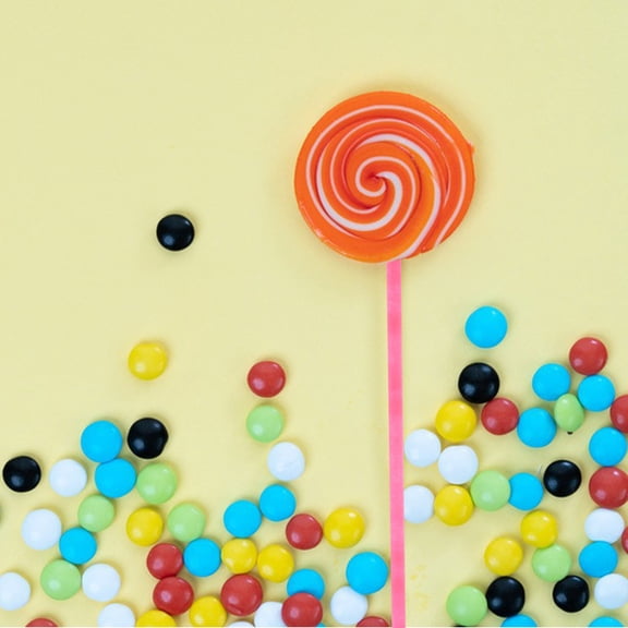 Hemobllo 100Pcs Blue Paper Sticks Perfect for Lollipop Making and Cake Pops