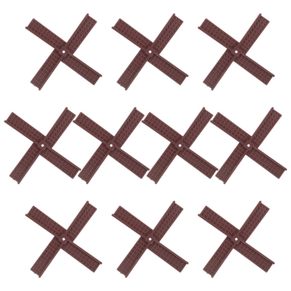 Hemobllo Rotating Plastic Windmill Blades for Outdoor Use Easy Assembly 10Pcs