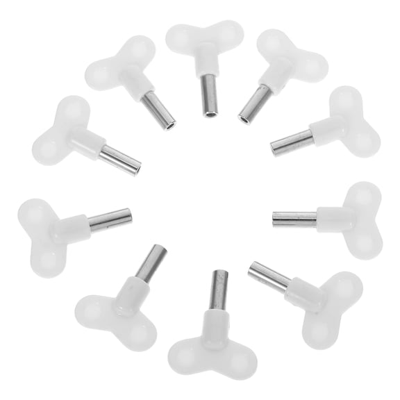 Hemobllo Sturdy Music Box Replacement Keys White for Various Music Boxes 10Pcs