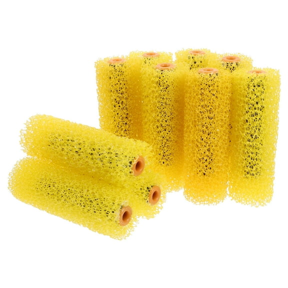Hemobllo Foam Texture Painting Yellow 10Pcs