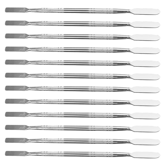 Hemobllo Back to School Laptop Pry Tool Metal Spudger Repairing Stick Silver 12pcs