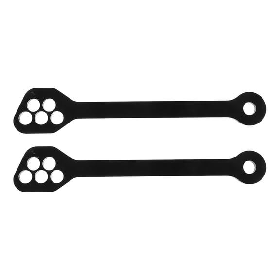 Hemobllo 1 Pair Black Motorcycle Rear Shock Linkage Kit for Enhanced Suspension Stability and Improved Ride Performance