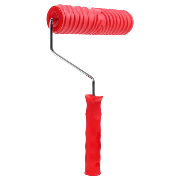 Hemobllo Wear Resistant Paint Roller with Handle for Embossed Wall and Cabinet Decor