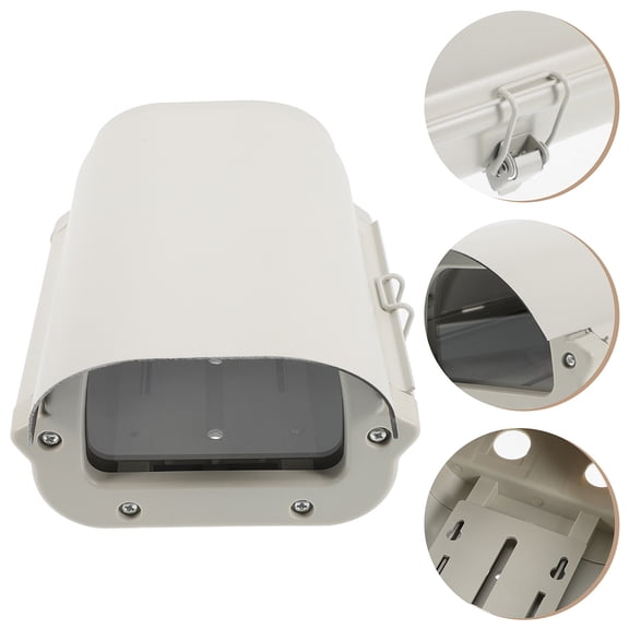 Hemobllo Heavy Duty Dark Grey Camera Box Outdoor Protector with Aluminum Alloy Construction