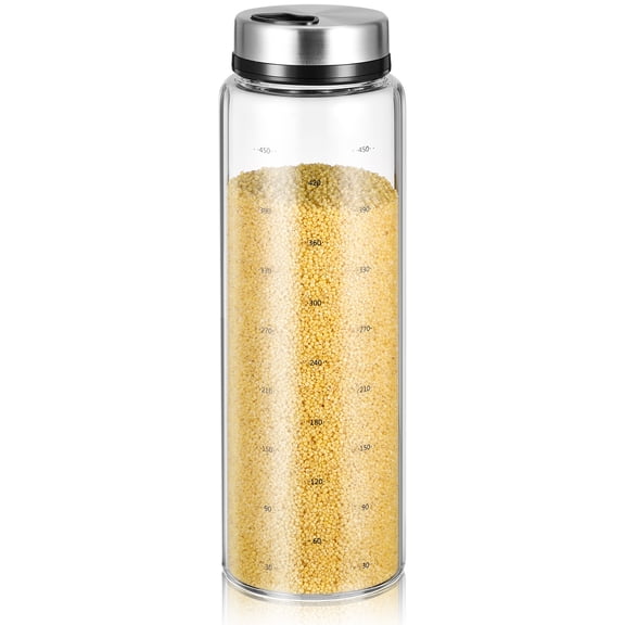 Hemobllo Rotary Pepper Container White Easy to Use and Clean for Home