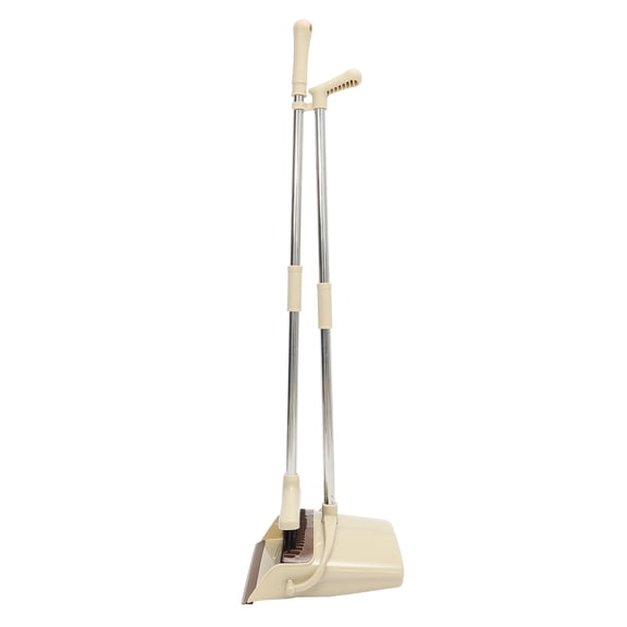 Hemobllo 1 Set Coffee Home Cleaning Broom and Dustpan Kit with Compact Storage for Easy Floor Sweeping and Dust Removal