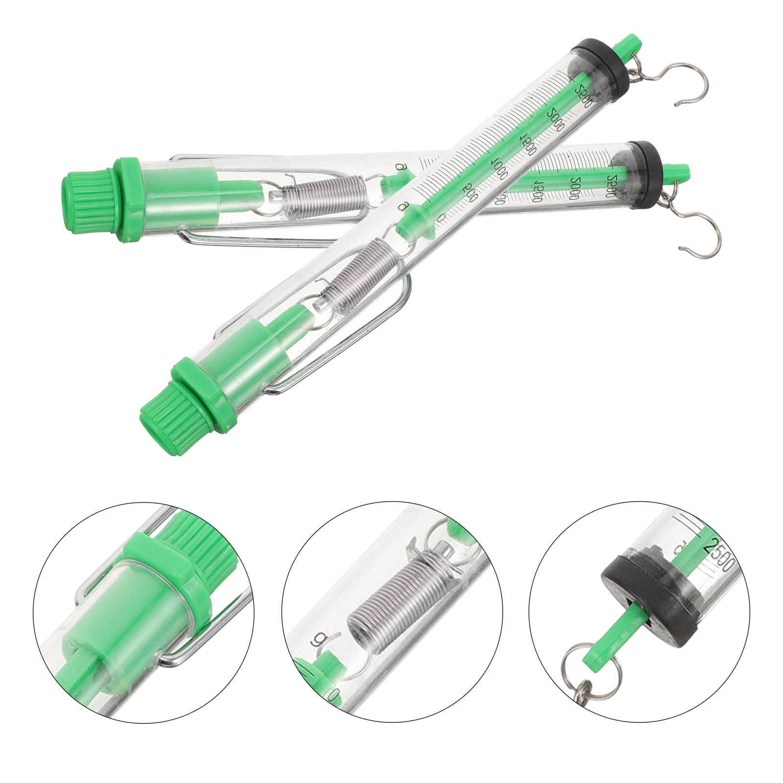 Hemobllo 2 Pcs Spring Scales Balance Force Meter Dynamometer - Walmart.com