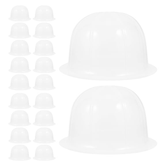Hemobllo 20Pcs Plastic Hat Organizer Stand for Shortbrim Baseball Caps with Inner Liner