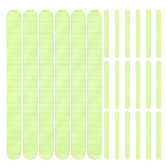 Hemobllo 24Pcs Bathtub Non Slip Strips Transparent PEVA for Shower Safety Mats