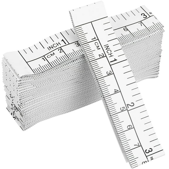 Hemobllo 25 Pcs Metric Measuring Tape Paper for Body Measurement and Wound Assessment