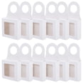 thumbnail image 1 of Hemobllo Portable White Paper Wine Bottle Box with Window for Safe Travel 25Pcs, 1 of 8