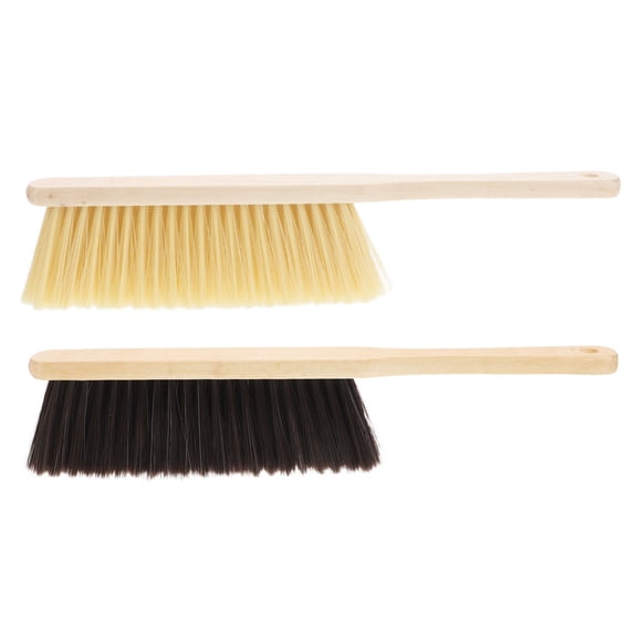Hemobllo 2-Pack Multi-Purpose Hand Broom with Hanging Hook for Home, Car, Furniture Cleaning and Dust Removal