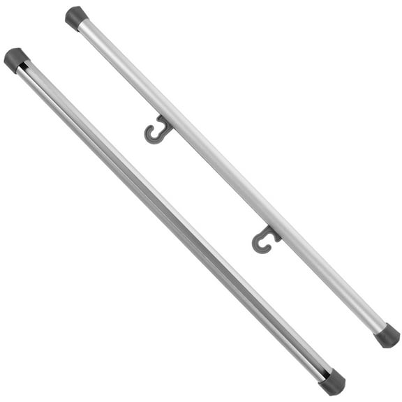 Hemobllo 2-Pack Aluminum Alloy Poster Hanging Scroll Frames with Design for Wall Art Display