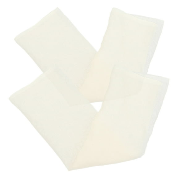 Hemobllo 2Pcs Beige Cheesecloth Reusable Strainer for Efficient Food Preparation