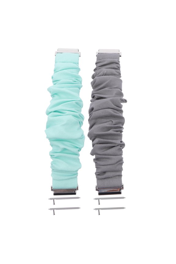 2Pcs Fabric Watch Strap Replacement Band for Smartwatch Stylish Assorted Color