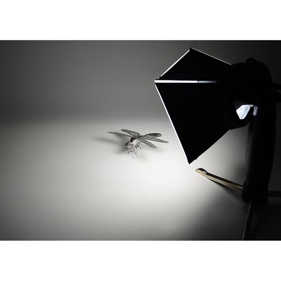 Hemobllo 2Pcs Foldable Light Diffuser for Flash Reflection Black Plastic Photography Accessories