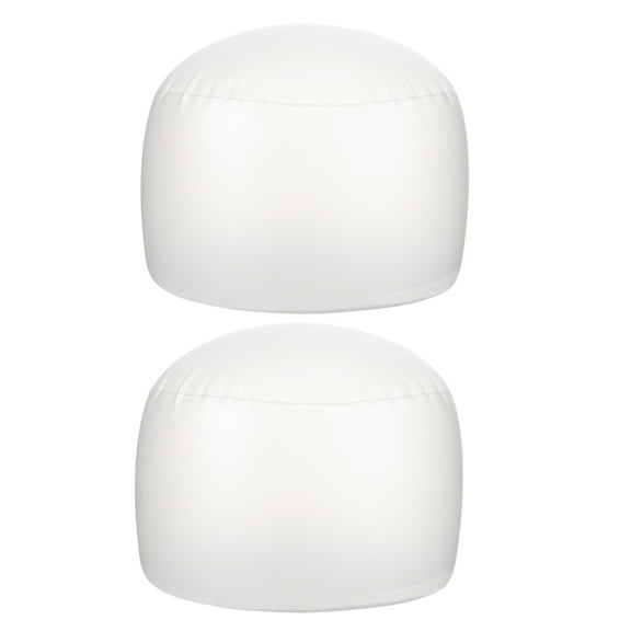 Hemobllo 2Pcs Inflatable Baseball Caps Holder White Plastic For Travel And Display