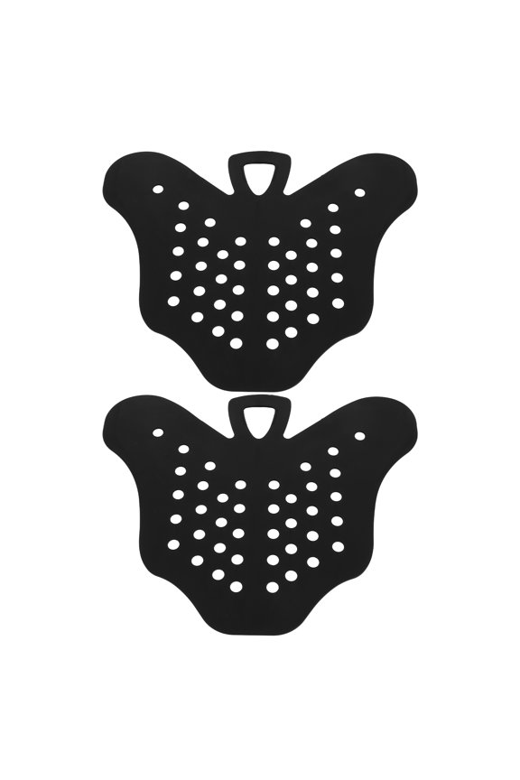 2Pcs Insert for Fins Comfortable Shaper Black for Home Use Anti Deformation Protection