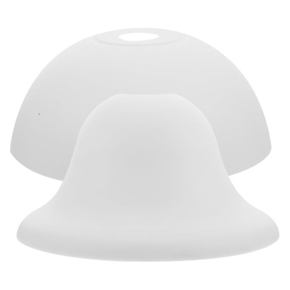 Hemobllo 2Pcs Plastic Ceiling Lamp Shade for Indoor Lighting Living Room Bathroom Use