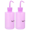 thumbnail image 1 of Hemobllo 2Pcs Wash Bottles for Lash Cleaning Eyelash Bottle Rinse Purple Squeeze, 1 of 8