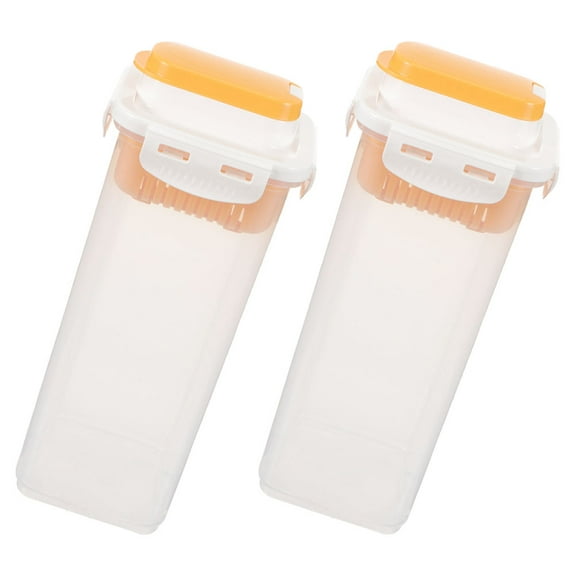 Hemobllo 2Pcs Multifunctional Laundry Powder and Liquid Detergent Organizer Box