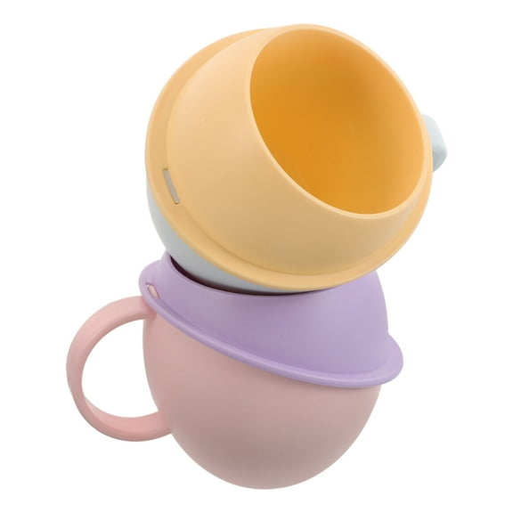 Hemobllo 2Pcs Cute Kids Cup Plastic Drinking Mug Assorted Mouthwash for Hotel Use