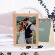 Hemobllo Photo Frame Easel Back Support, Black, Iron and Plastic, for Umbrella Use, 30Pcs