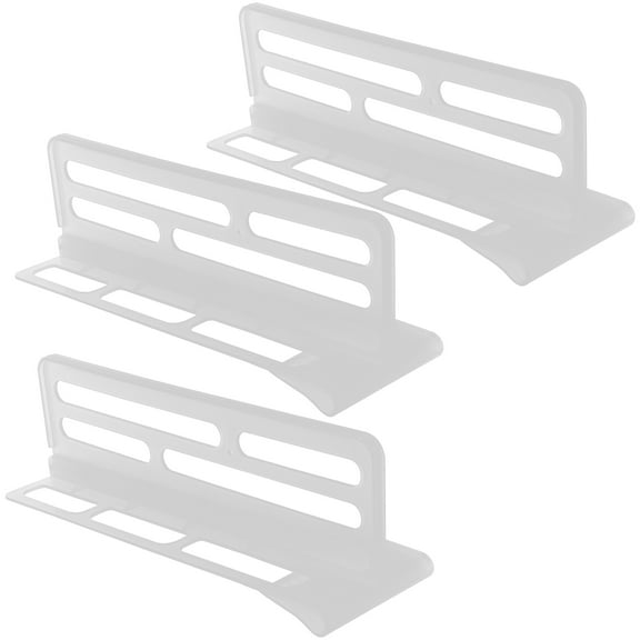 Hemobllo 3Pcs Plastic Fridge Drawer Divider Adjustable Refrigerator Side Door Separator for Home