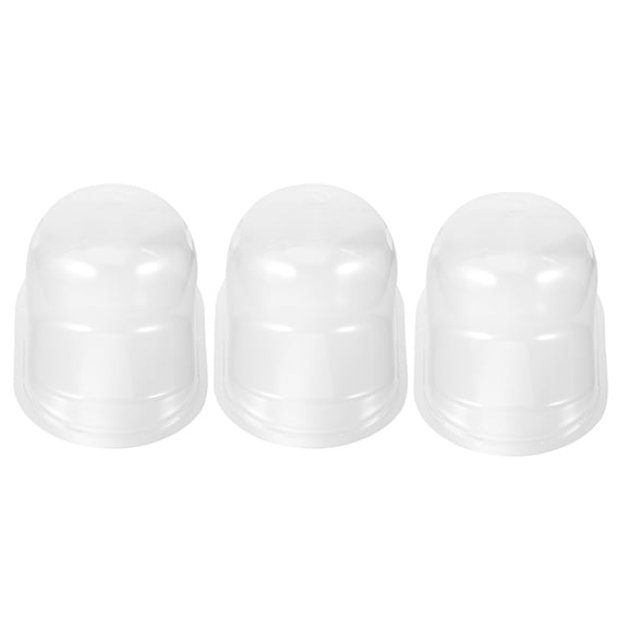 Hemobllo 3Pcs Clear Plastic Baseball Cap Shaper Boxes Hat Carriers for Storage and Display