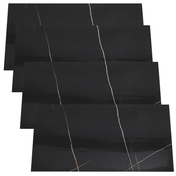 Hemobllo Multi-Color Peel and Stick Wall Tiles, Splashproof Adhesive Kitchen Backsplash, Decor, Set of 4 Tiles