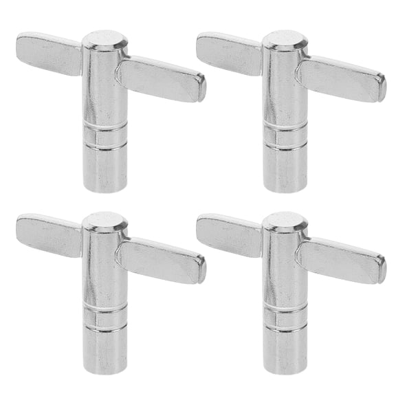 Hemobllo 4-Pack Metal Drum Keys for Drummers - Multifunctional Electronic Drum Set Tuning Tools and Accessories